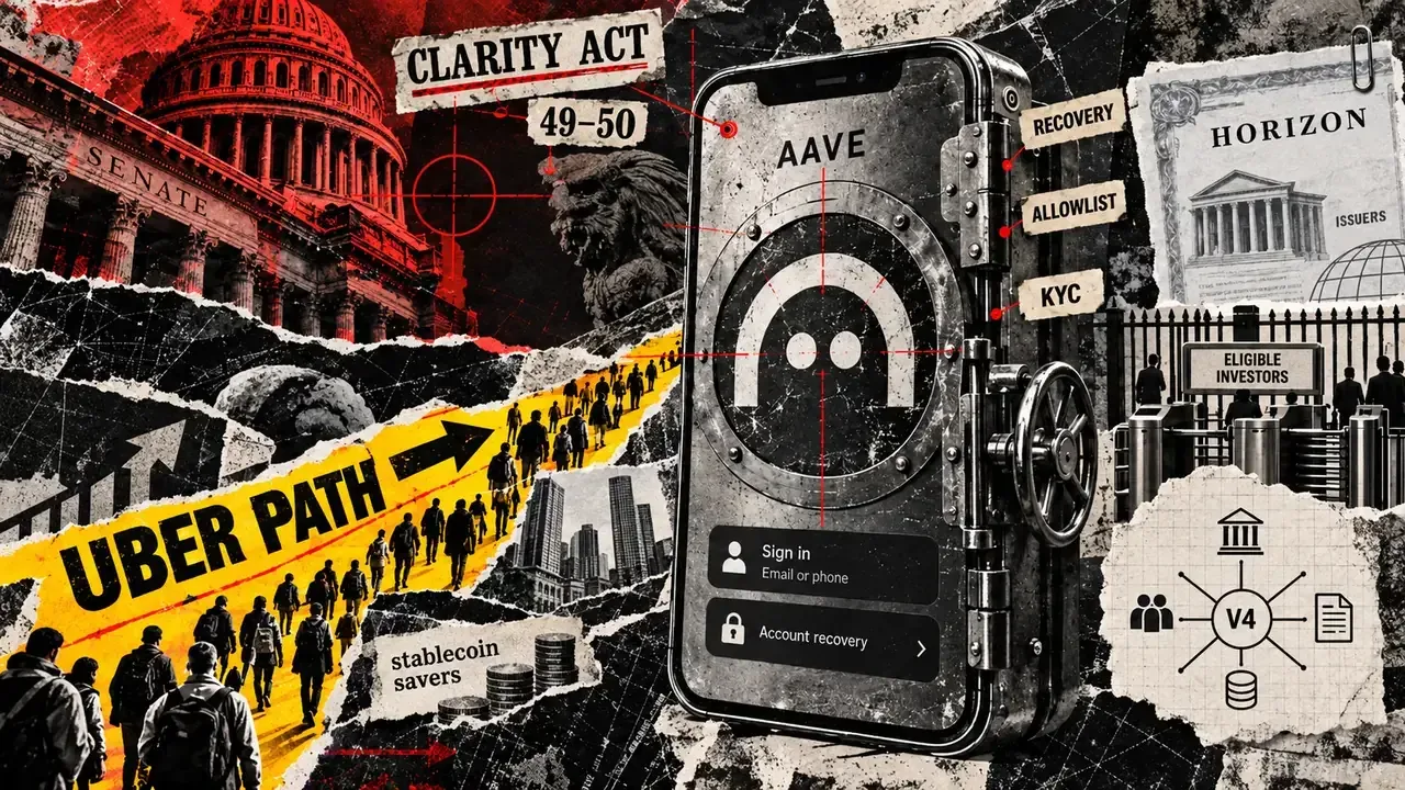 Aave's 'Uber Strategy' Sparks Regulatory Firestorm Amid Senate Setback