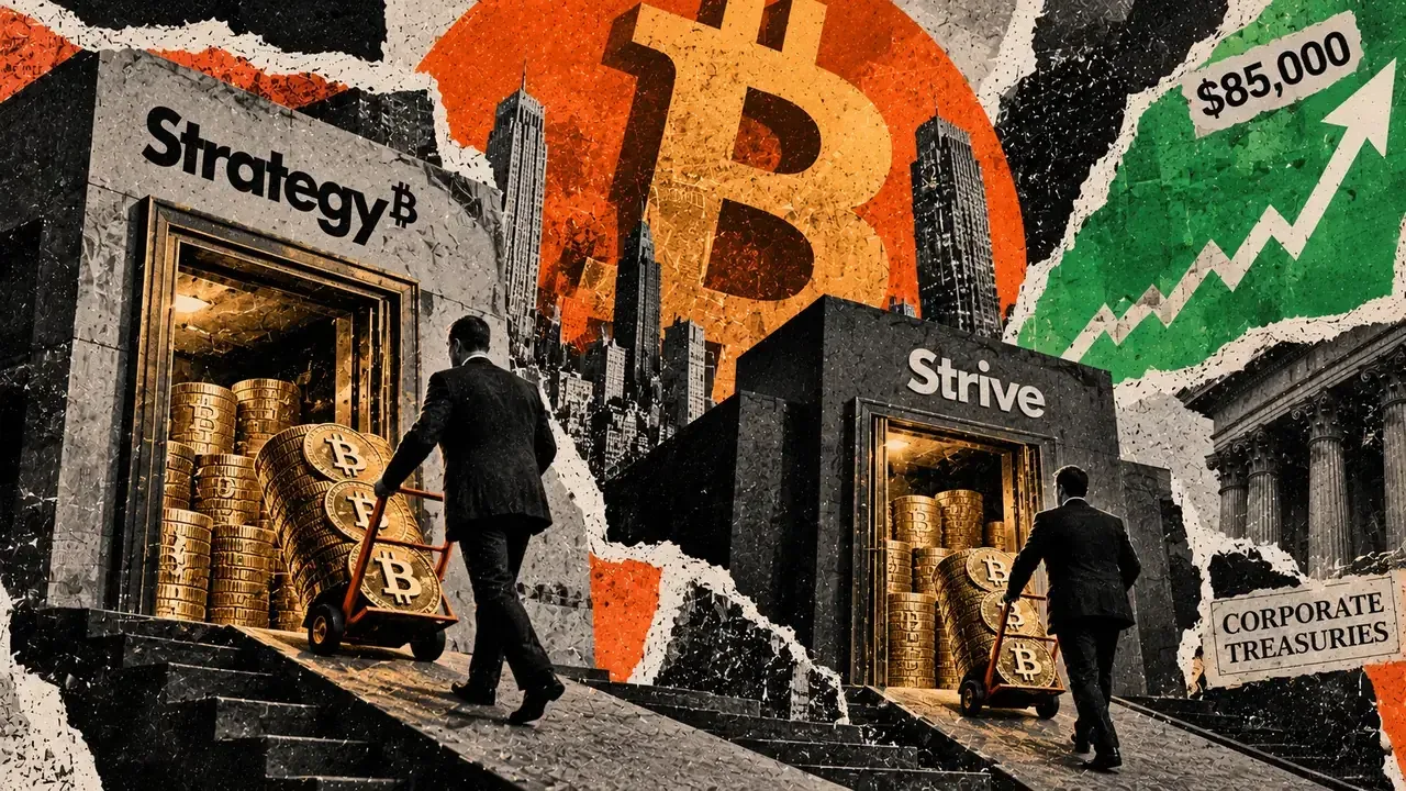 Corporate Bitcoin Treasury Resurgence: Strategy and Strive Deploy $183M Amid $85K Rally